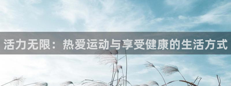 意昂5招商：活力无限：热爱运动与享受健康的生活方式